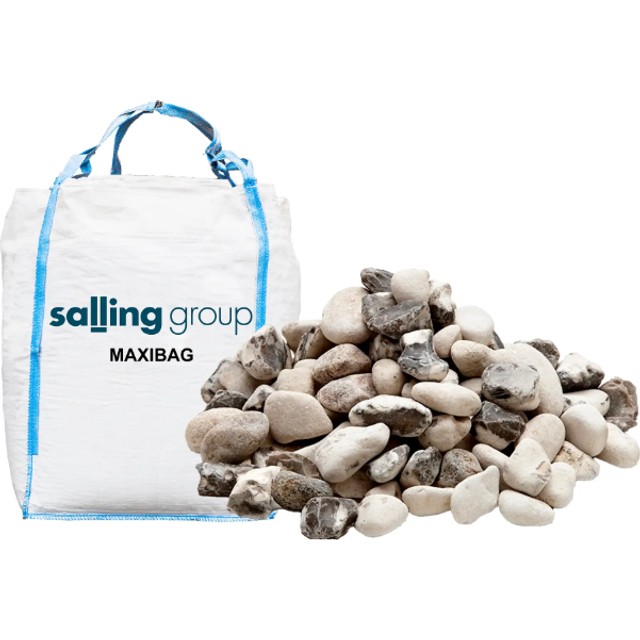 Maxibag Hvide Nøddesten 16-32 mm Bigbag 1500 kg