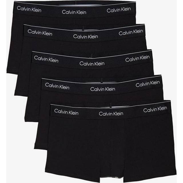 CALVIN KLEIN Low Rise Trunk 5Pk |Svart |L
