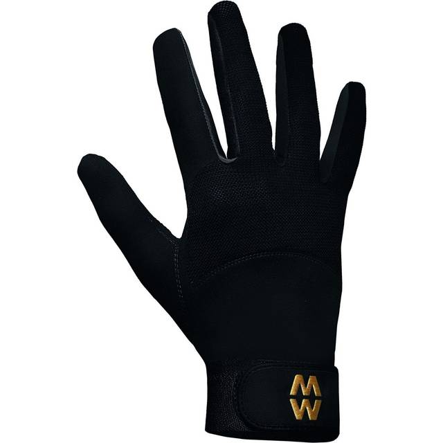 MacWet Unisex Ridhandskar i mesh för vuxna 7.5 svart
