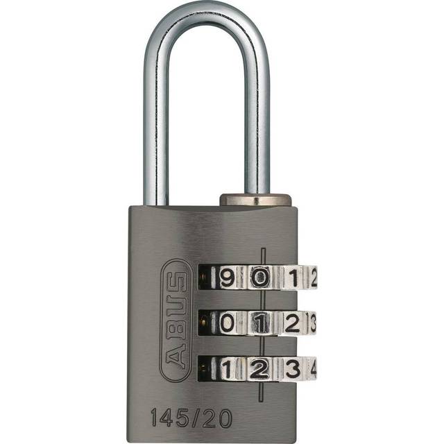 ABUS 145/20 Combination Padlock - Titanium