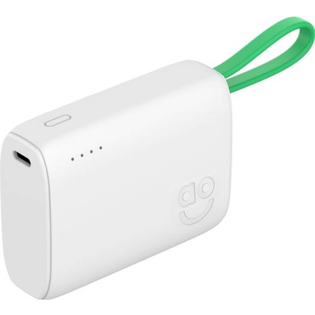 AO 10000mAh USB-C Power Bank for Mobile Phones - White