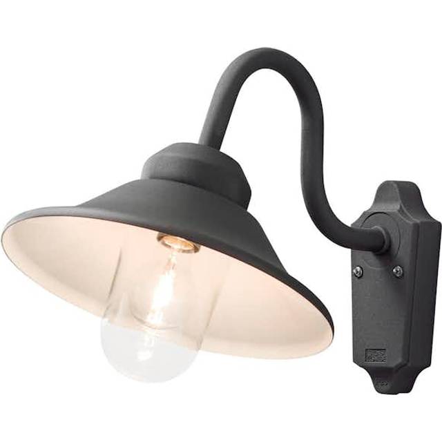 Vägglampa Konstsmide Vega Svart Ip23