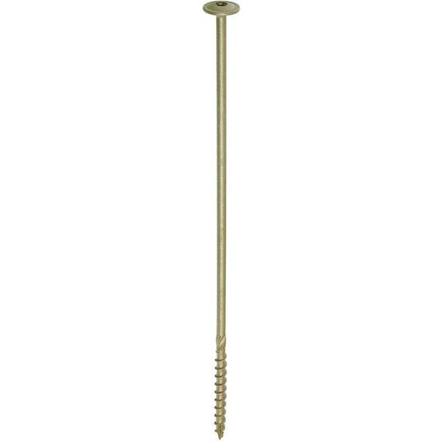 Timco - Wafer Head Exterior Green Timber Screws - 8.0 x 300