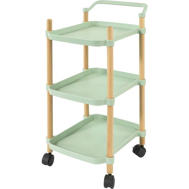 SoBuy Serving Cart 3-Tier Vintage Green