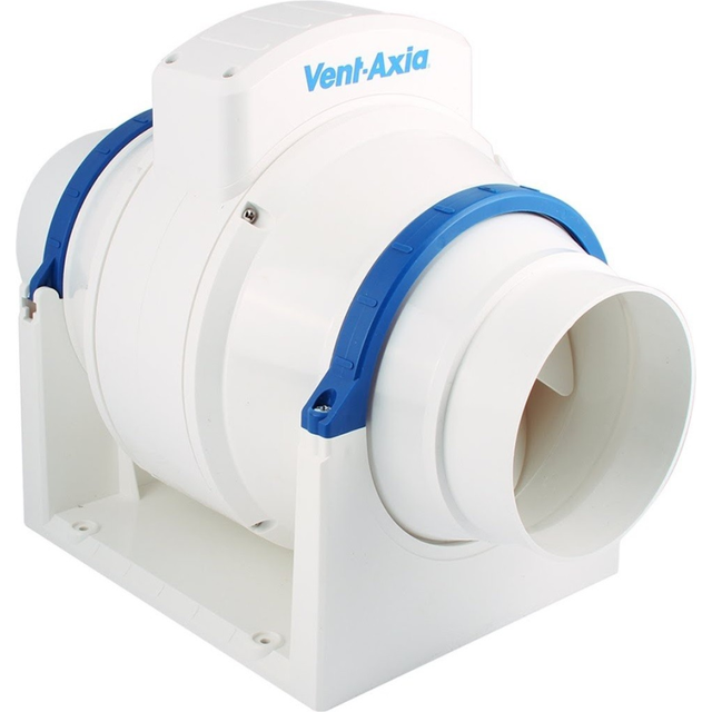 "Vent Axia ACM100 In-line Mixed Flow Extractor Fan 4"""