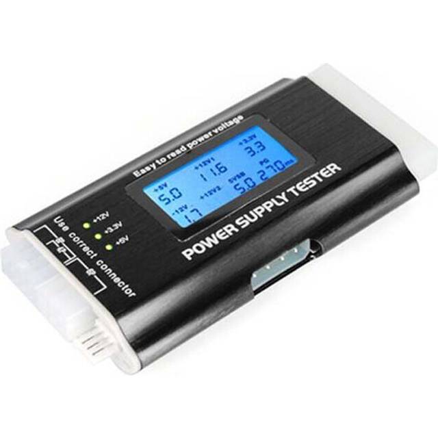 DIGIFLEX ATX Power Supply Tester 20 24 Pin SATA LCD Diagnose PSU