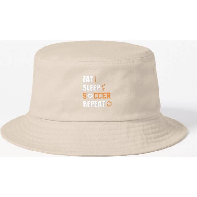 Bucket Hat Soccer Boyfriend Gifts from Girlfriend - Eat Sleep Soccer Repeat: Funny Adult in 10 Stylish Colors