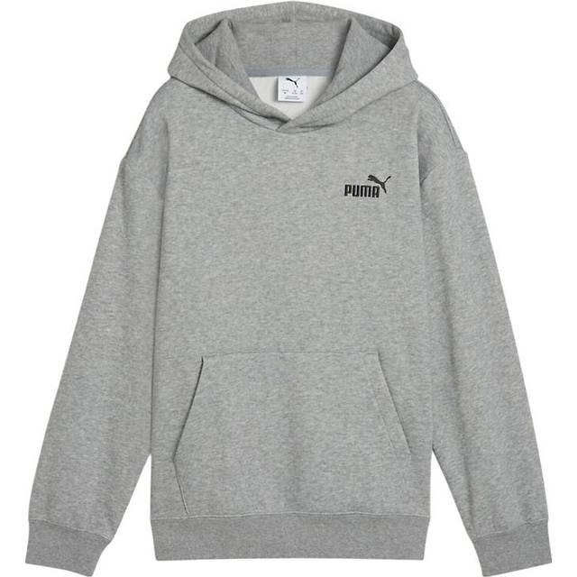 Essentials Small Logo JR huvtröja, Medium Gray Heather, Barn, 140
