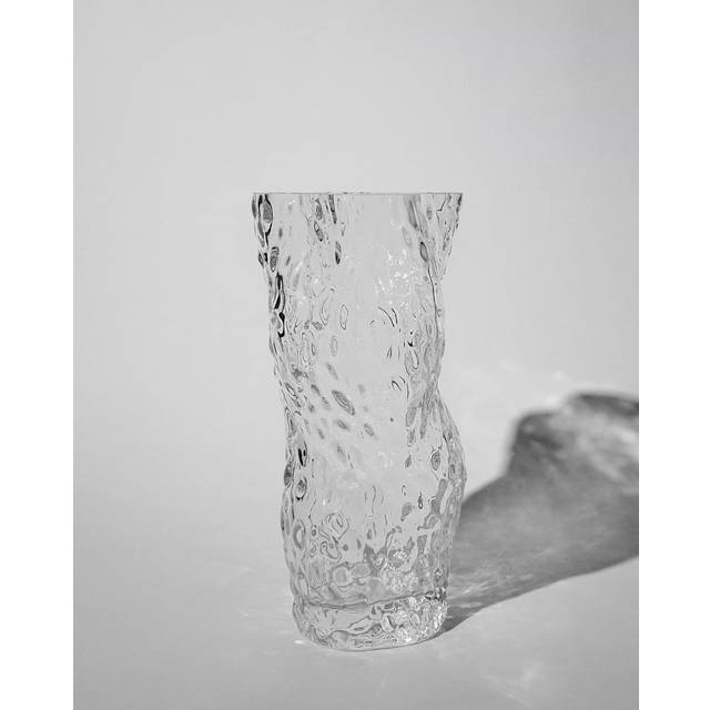 Hein Studio Ostrea Rock vas glas 30 cm Clear