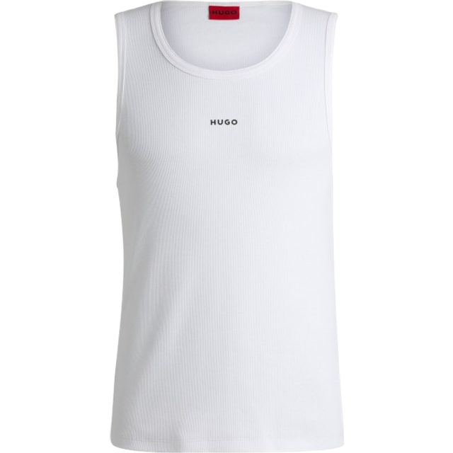 Hugo Dapota Ribbed Stretch-cotton Vest