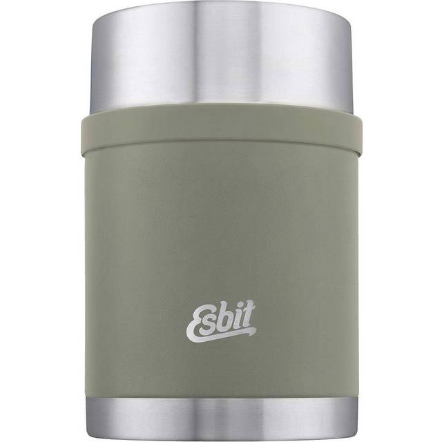Esbit Thermobehälter Sculptor Matförvaring Storlek 750 ml Färg olivgrön/grå