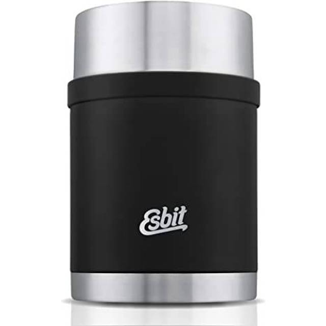 Esbit matkanna skulptur | rostfritt stål | BPA | svart, silver, grön | 0,75 L och 1 L | varm och kall mat | soppa och lunch