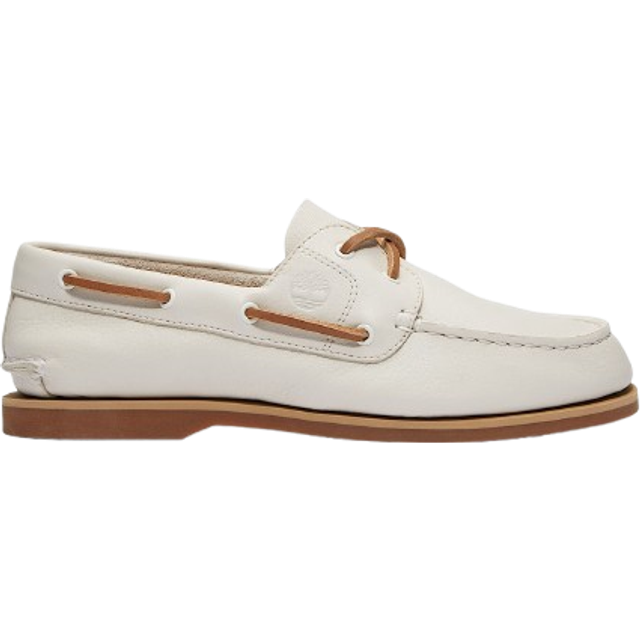 Timberland Mokassin Classic Flade Sko Snørebånd Gummisål - Beige