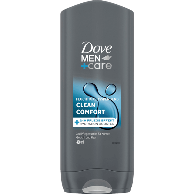 Dove Men+Care 3-in-1 Clean Comfort Bodyshampoo 82.38 DKK 1 L 400ml