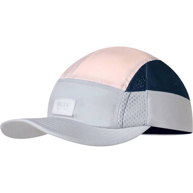 Buff Adults Domus 5 Panel Outdoor Running Baseball Cap Hat - Light Grey - S/m