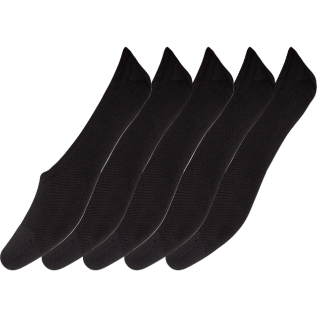 DECOY Decoy Footies Quick Dry 5-Pack |Svart |39-41