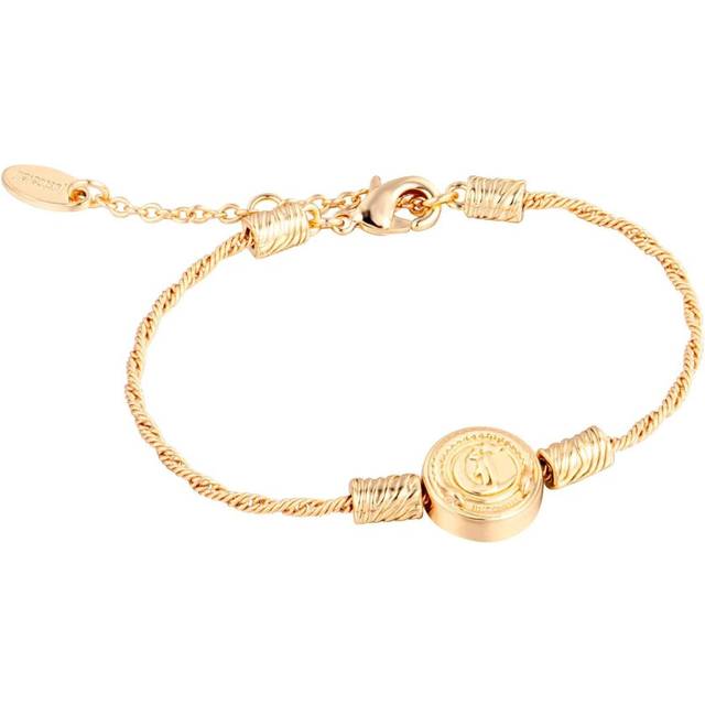 Just Cavalli, Accessoarer, Dam, ONE Size, Elegant Medaljong Kedjearmband