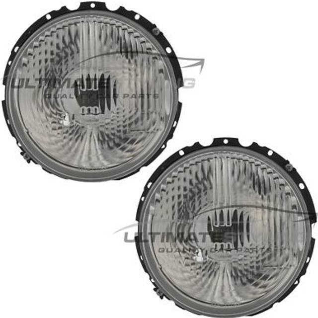 Headlights Vw Lt Van 1985-1993 Halogen Headlamps 1 Pair Drivers & Passenger Side