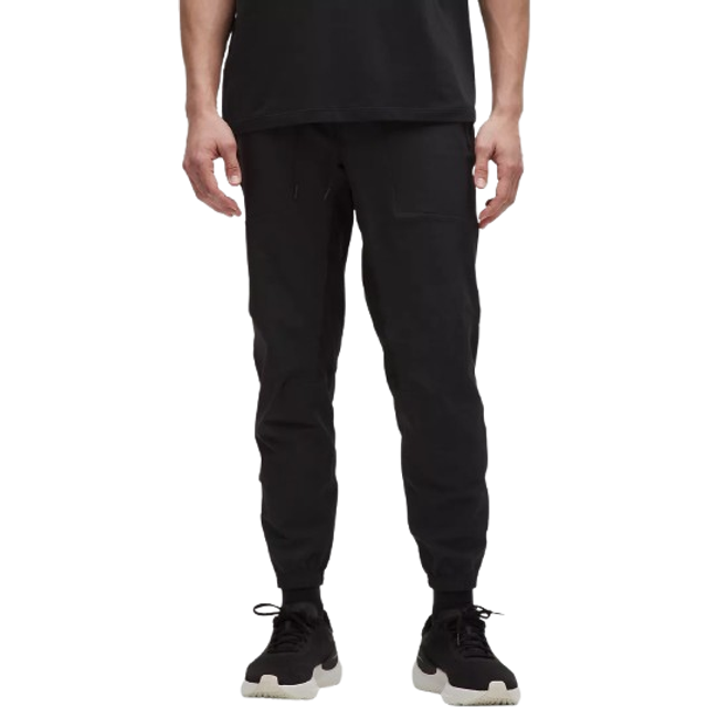 Lululemon - License to Train Slim-Fit Tapered Stretch Recycled-Shell Track Pants - Men - Black - L