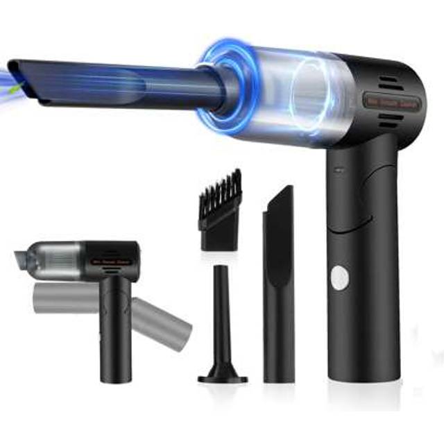 SHEIN Mini Car Vacuum Cleaner,Handheld Vacuum Cordless,2 In 1 Rechargeable Vacuum Cleaner & Blower,Small Wireless Car Vacuum,Dust Buster,Portable Vacuum For