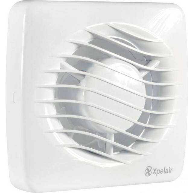 Xpelair Single Speed 100mm Axial Extract Fan with Timer