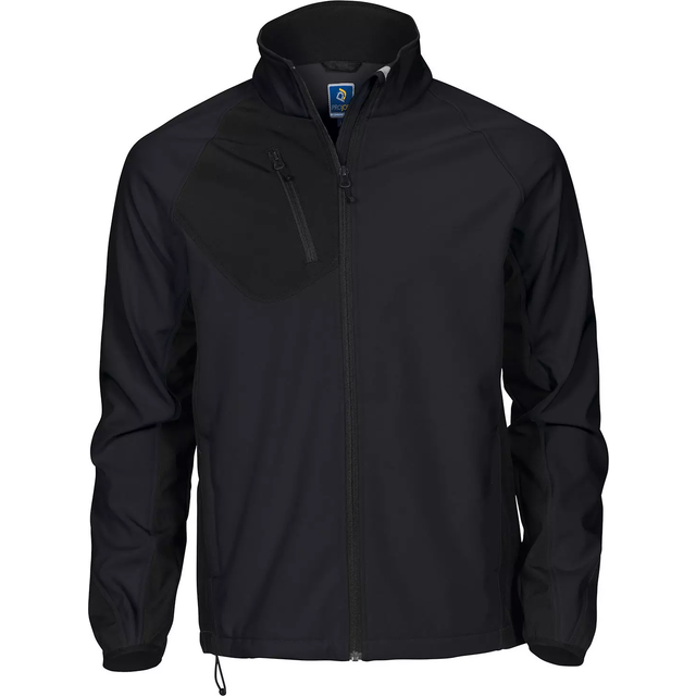 ProJob 2422 Softshelljacka Svart L (L)