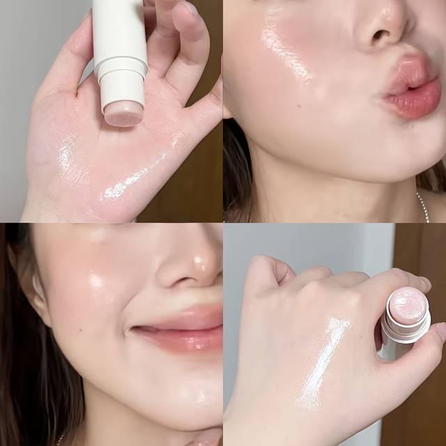 TEMU Herorange Blush Stick Korean Style Makeup Highlighting Low Blush Cream, Soft Creamy Texture, Birthday Gift, Valentine's Day Gift, Day Gift, Suitable For Daily Use/