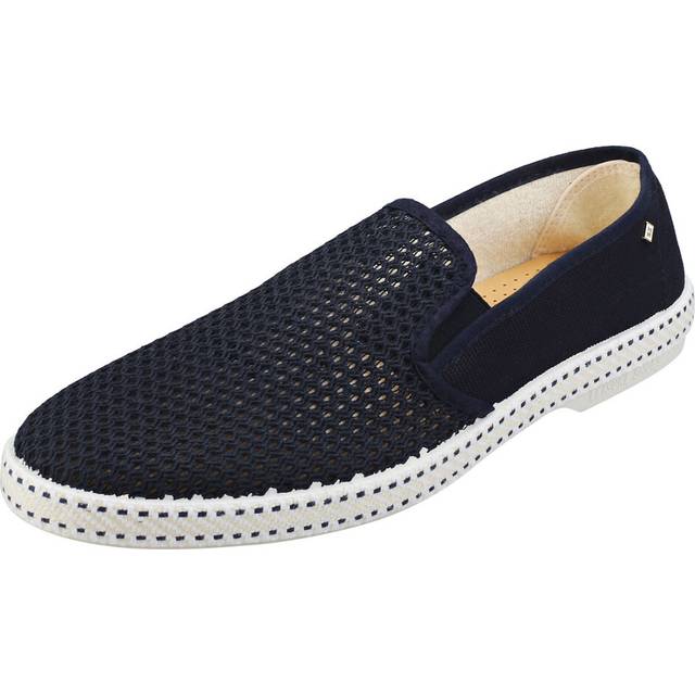 Rivieras Classic Mens Espadrille Shoes in Marine - 12 UK