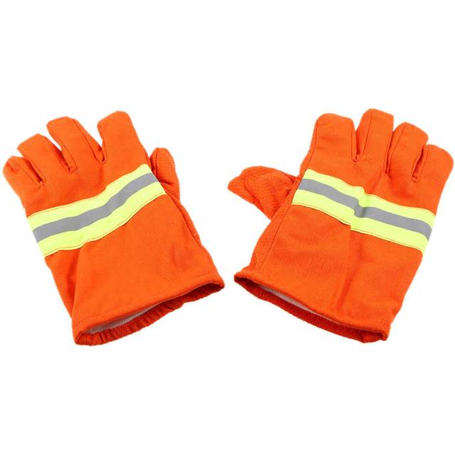 Fire Protective Gloves Fire Proof Heat Proof Waterproof Flame-retardant Non-slip Fire Fighting