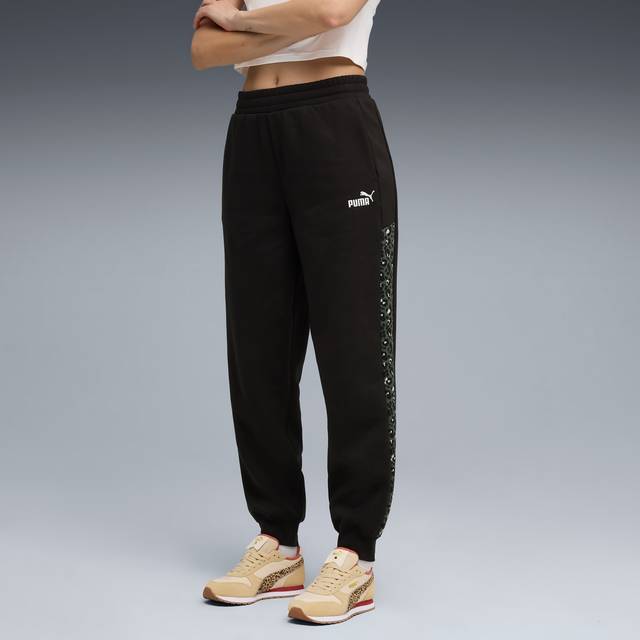 Women's jogging suit Puma Ess Graphic Animal Comfort High-Waist Cl - Noir