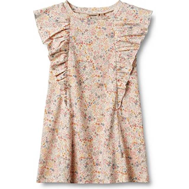 Wheat Jersey Kjole Shirley Stl. 4 år / 104 cm fepojkar - Klänningar Från Magasin - Bright Flowers (4 år / 104 cm)
