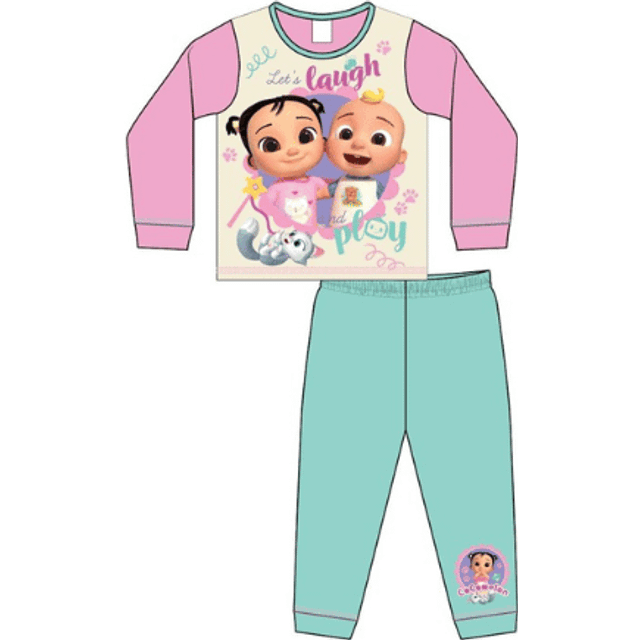 CoComelon Baby Girls Pyjamas Toddler Pjs Ages 1 to 7 Years, Official Merchandise