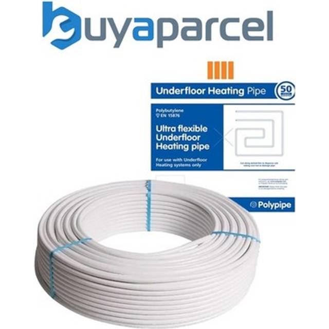 Polypipe Ufh10015b Barrier Ultra Flexible Underfloor Heating Pipe 100m X 15mm