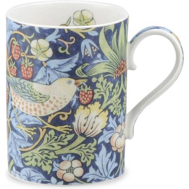 Morris & Co - Strawberry Thief Mugg 35 cl Blå