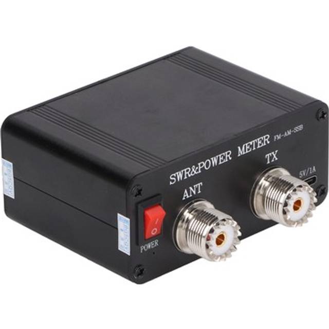 Swr Power Meter 120w Digital Display Standing Wave Meter Frequency Tester For Fm