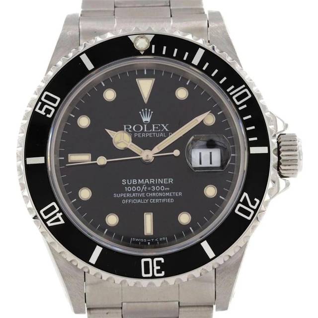 Rolex Vintage, Pre-owned, Dam, ONE Size, Förägt Submariner 1000ft300m Dykarklocka