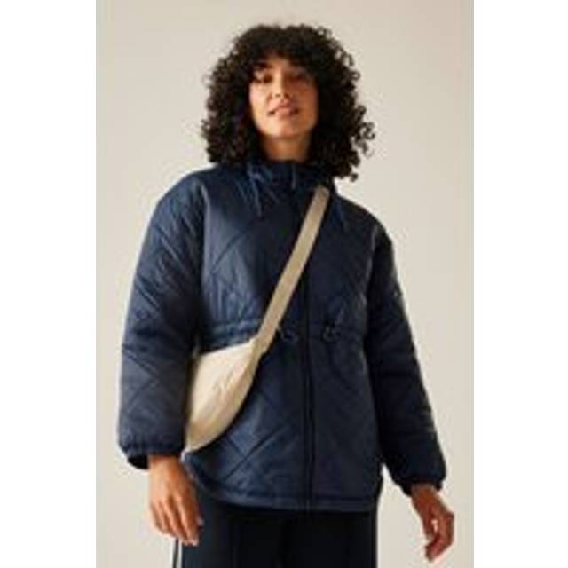 Ivey Water-Repellent Insulating Baffled Jacket - Navy - 14