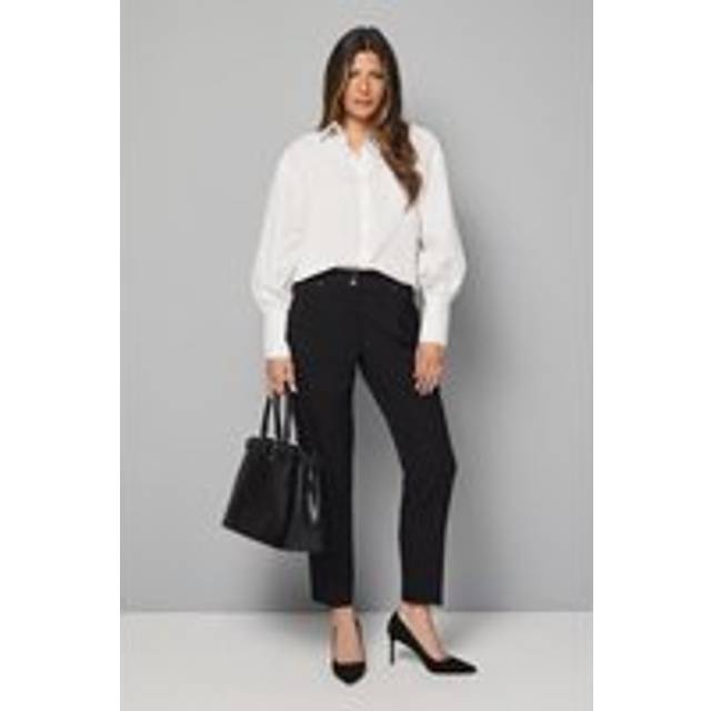 Wallis Black Tapered Trousers Womens Smart Trousers
