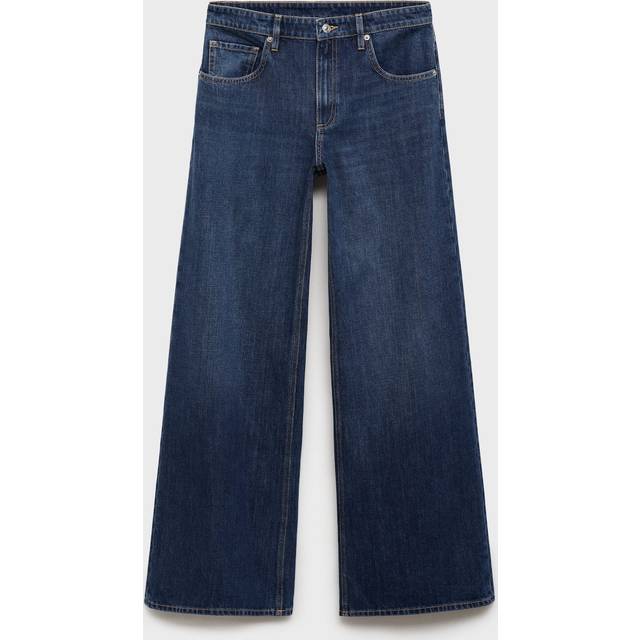 Mango Annie Low Waist Wide Leg Jeans