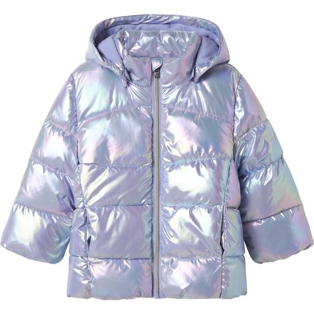 Name It Skinnende Pufferjakke Pastel Lilac
