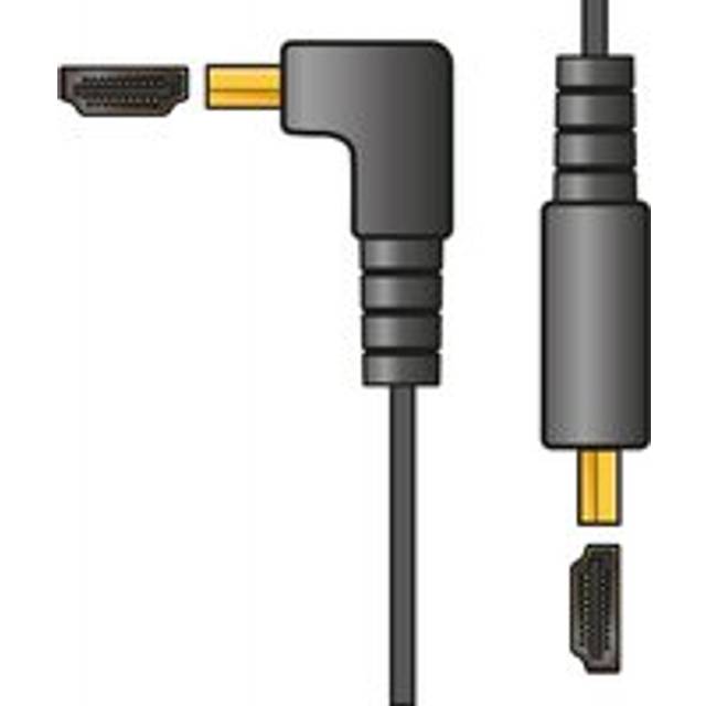 Hdmi To Right Angle 90 Deg 1m To 5m Smart Tv Cable Ultra Hd 4k Lead