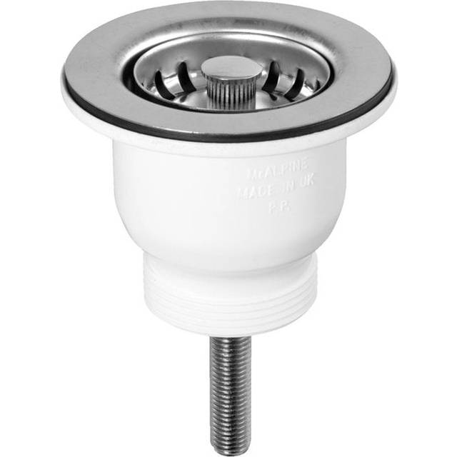 RAK Ceramics Stainless Steel Basket Strainer Waste | Chrome | 60mm