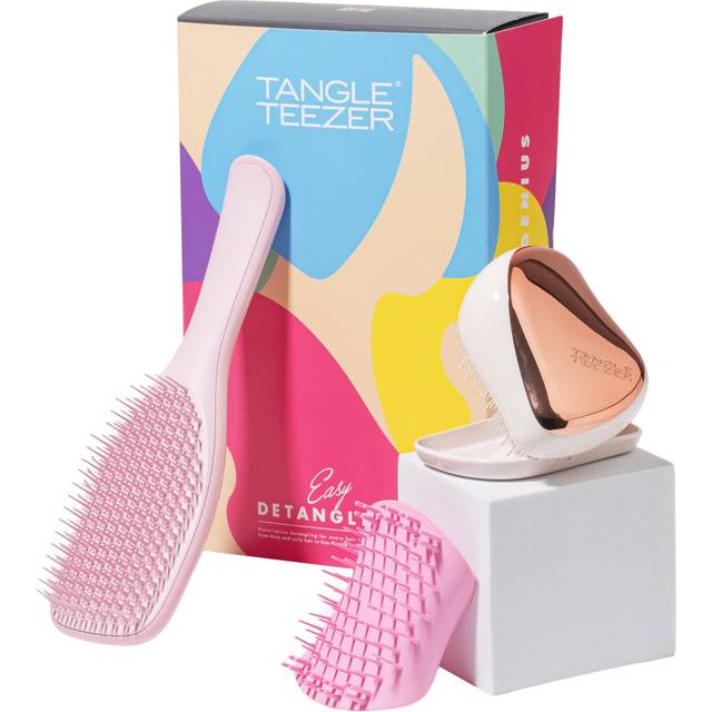 Tangle Teezer Gift Box Pink 3-Piece Set,