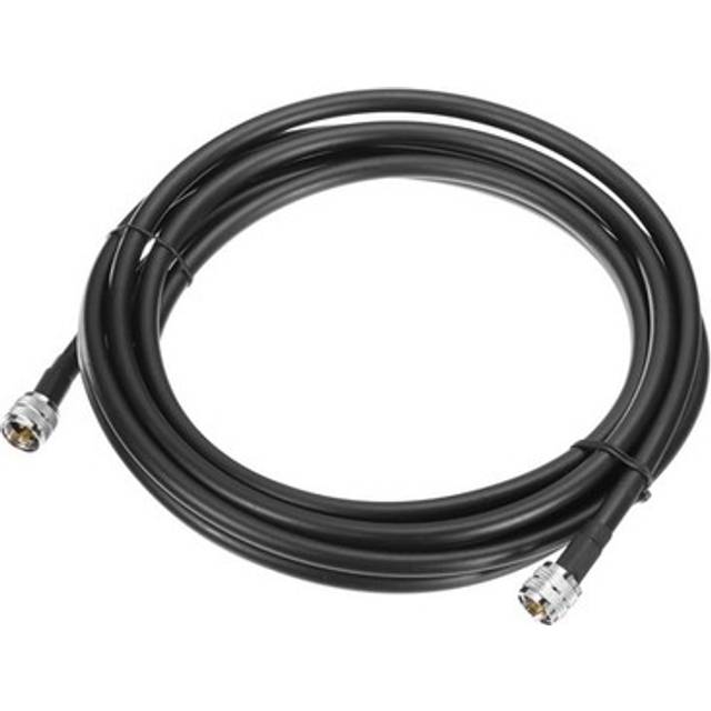 Uhf Male Pl-259 To Uhf Male Pl-259 Low Loss Rg213 Coax Jumper Cable 2.5m/8.2ft