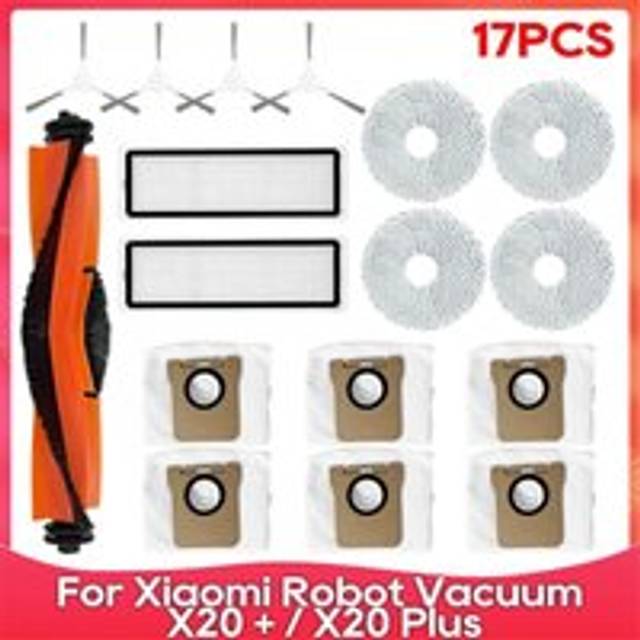For Robot Vacuum X20 + Part Accessory Main Side Brush
