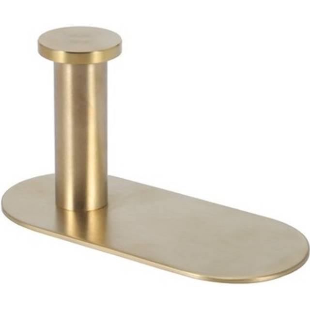 Wall Mounted Hand Towel Bar Rack Brushed Gold Stainless Steel Round Toilet 4882