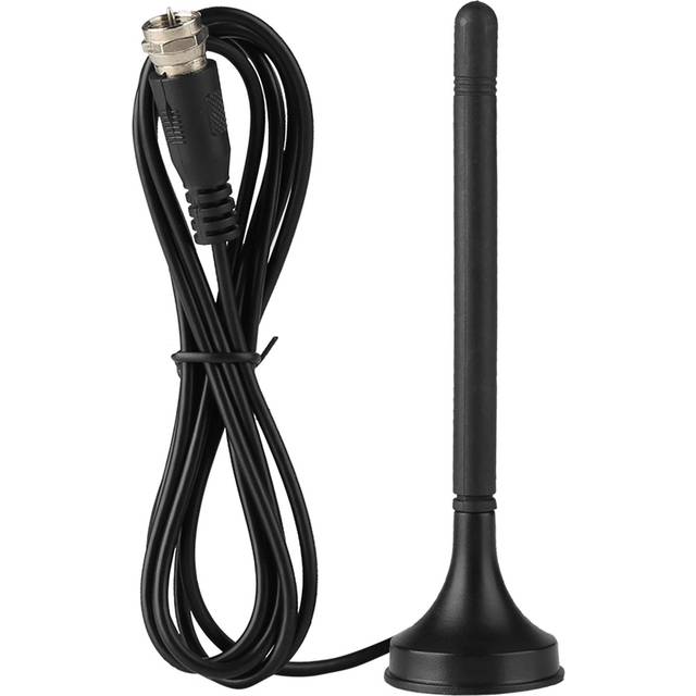 Digital DVBT Indoor HDTV Car Antenna UHf VHF Dual Band Magnetic Base 10DB
