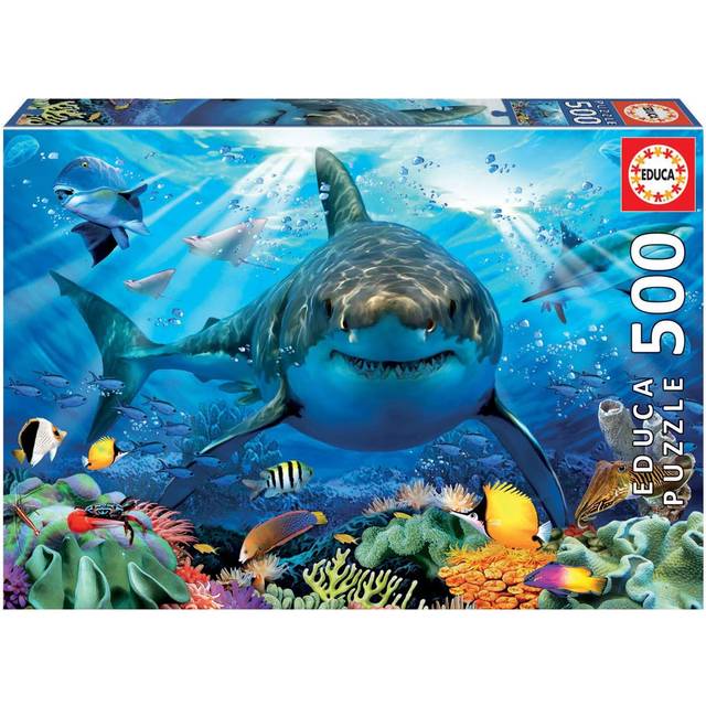 EDUCA Educa 500 Great White Shark |Multi/patterned |One Size