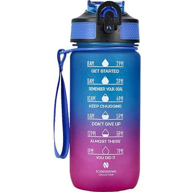 Scandinavian Drikkeflaske Motivaiton 550 ml Assorteret Drikkedunk 0.55L