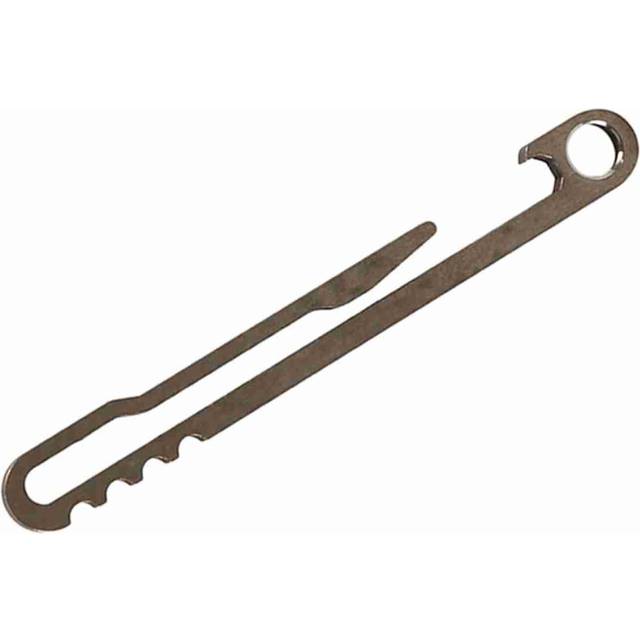 Outdoor Equipment Titanium Alloy EDC Key Ring Belt Clip Quick Draw Keychain